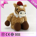Custom plush horse toy for children, big toy horse wholesale